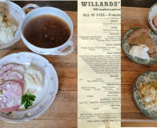 Food and historic menus