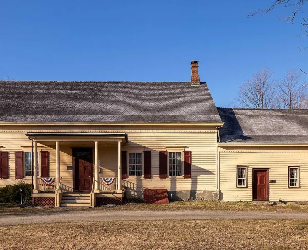 Facade of the Van Wyck Homestead