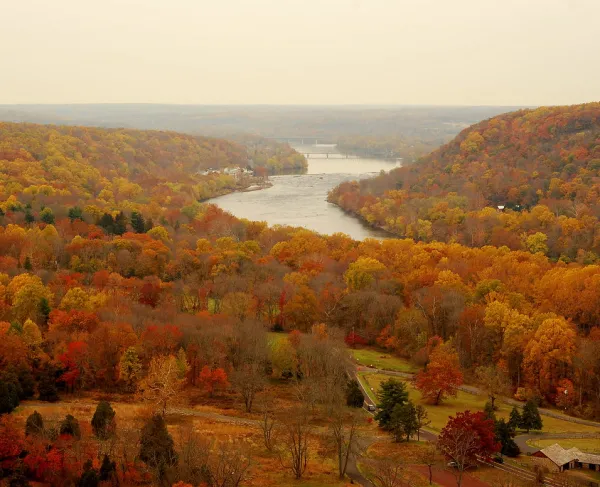Washington Crossing State Park in the Fall