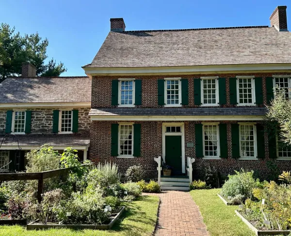 Whitall House, Located next to the Red Bank Battlefield