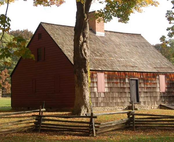 Exterior of the Wick House at Morristown NPS