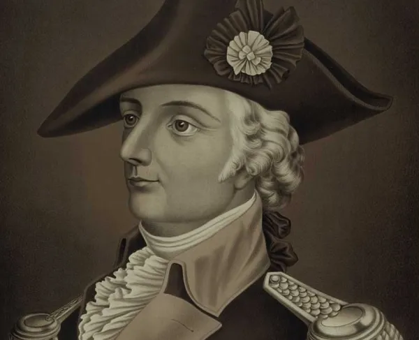 The print depicts Continental Army Maj. Gen. Anthony Wayne, who earned the nickname “Mad Anthony” during the Revolutionary War.