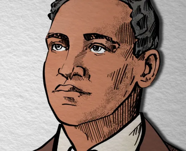 An illustration of Crispus Attucks