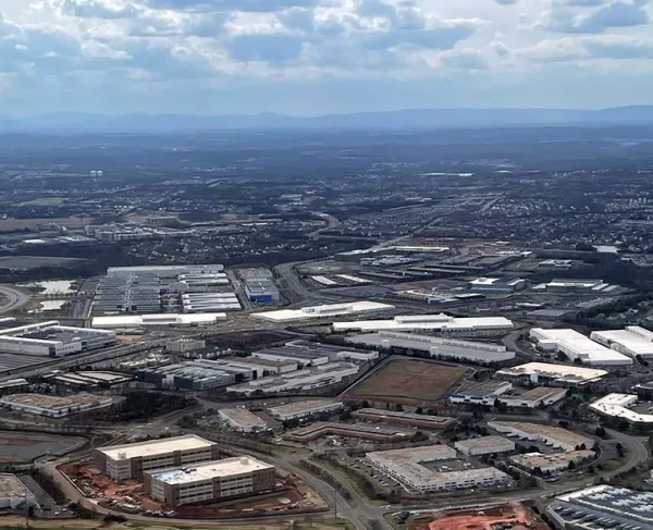 Aerial view of Northern Virginia's sprawling development. David Duncan.