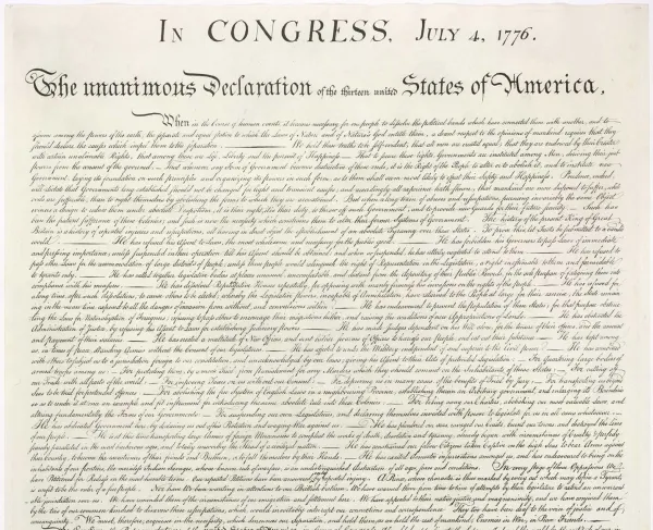 United States Declaration of Independence