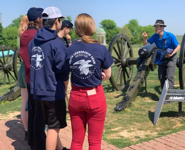 Youth Leadership Team at Antietam