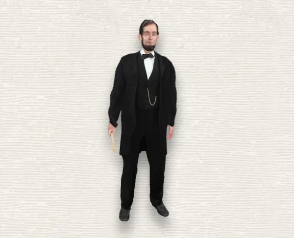 Augmented reality model of Abraham Lincoln
