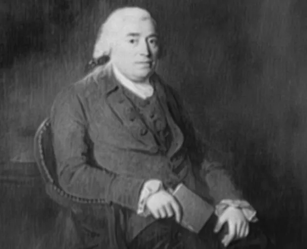 Photographic reproduction of a painted portrait of Thomas Fairfax, 6th Lord Fairfax of Cameron, from the Masonic Lodge in Alexandria, Virginia.
