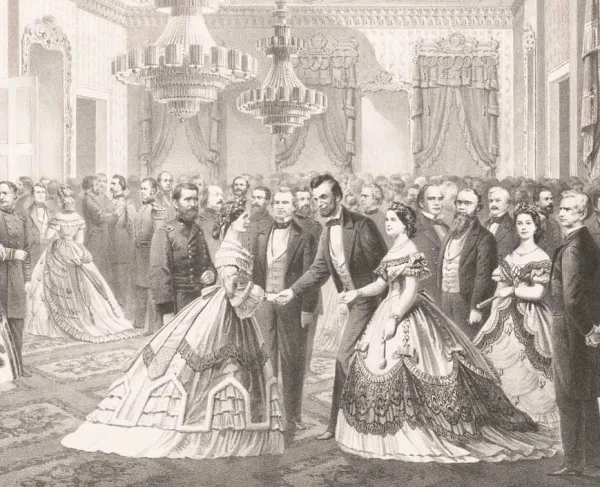 Reception at Lincoln's Second Inauguration