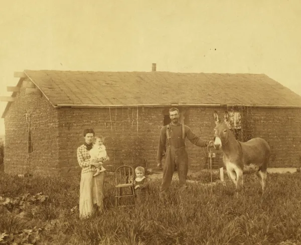 1886 Sod House near Woods Park, Custer County, Nebraska