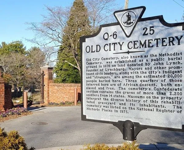 Old City Cemetery Historic Marker