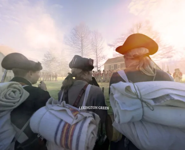 A still from The Shot Heard Round the World: A Nation is Born