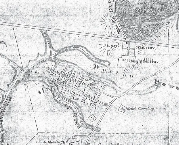 1866 Map of Slabtown