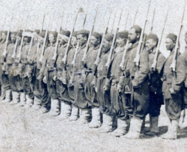 5th New York Regiment Shoulder Arms
