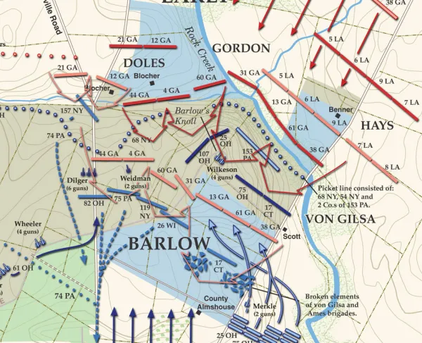 Gettysburg | Barlow’s Knoll | July 1, 1863 | 2:45 - 4:30 pm (November 2019)