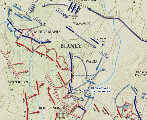 The Capture of Devil’s Den | American Battlefield Trust