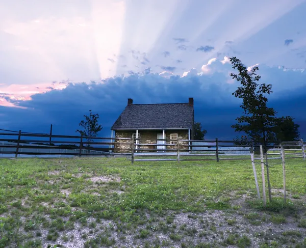 Lee's Headquarters on the Gettysburg Battlefield