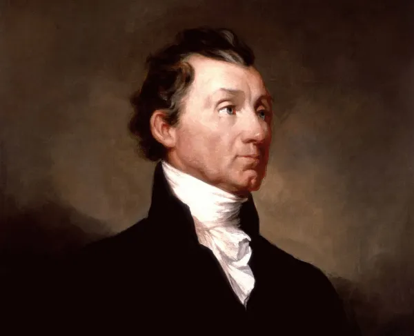 Portrait of James Monroe by Samuel Morse