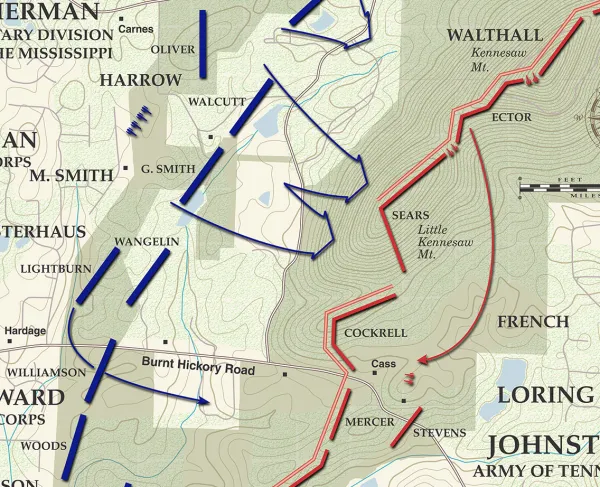 Kennesaw Mountain | Big & Little Kennesaw Mountain | June 27, 1864 (June 2020)