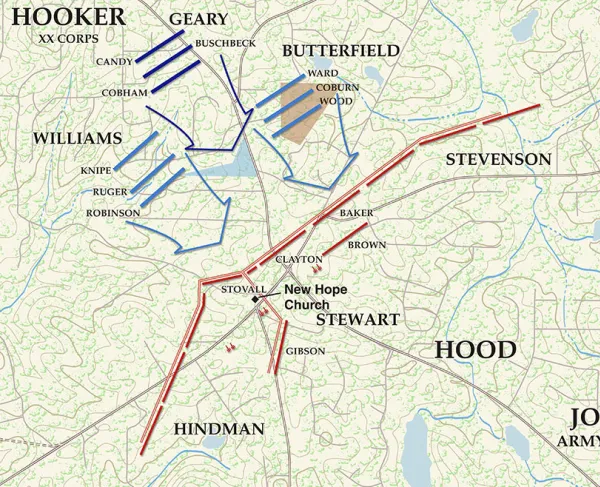 New Hope Church | May 25-26, 1864