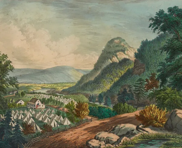 Depiction of the Shenandoah Valley during the Civil War