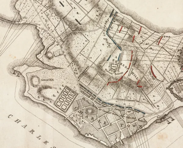 Bunker Hill - Action at Breeds Hill on June 17, 1775