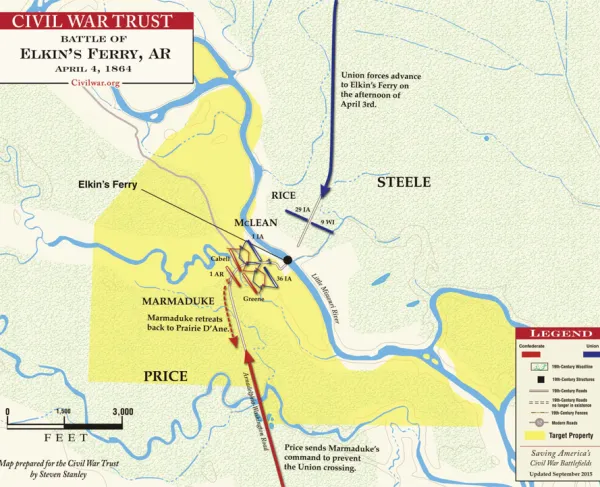 Elkin's Ferry | April 4, 1864
