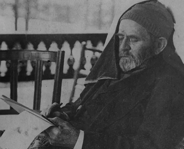 U.S. Grant Writing His Memoirs