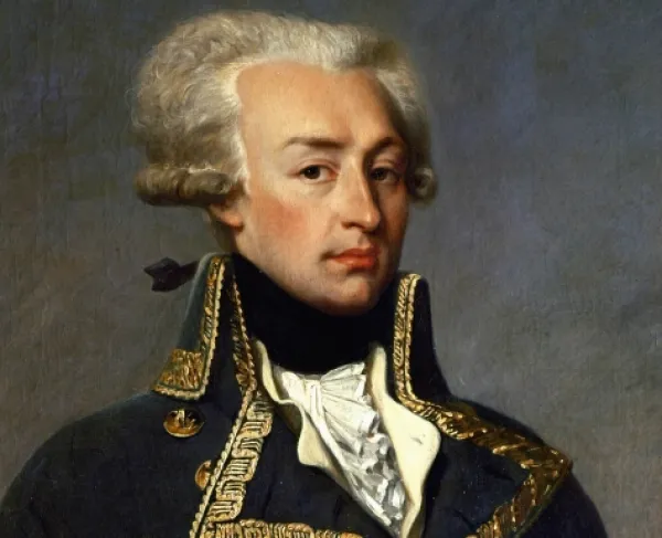 Painting of Marquis de Lafayette
