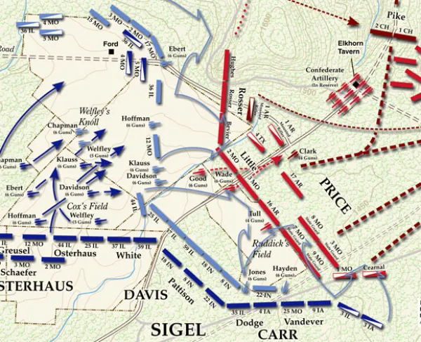 Pea Ridge | Elkhorn Tavern | Mar 8, 1862