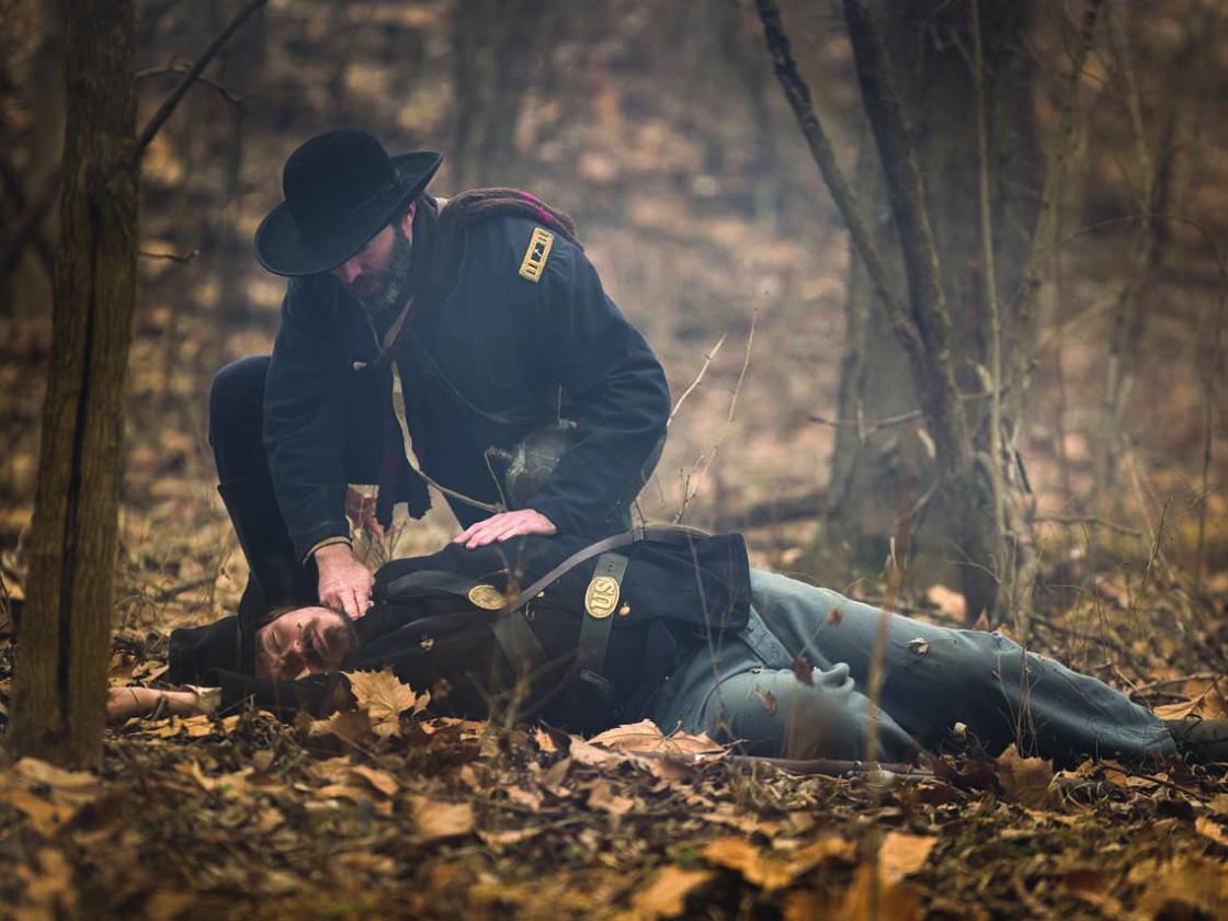 Rev. John M. Whitehead Reenactor