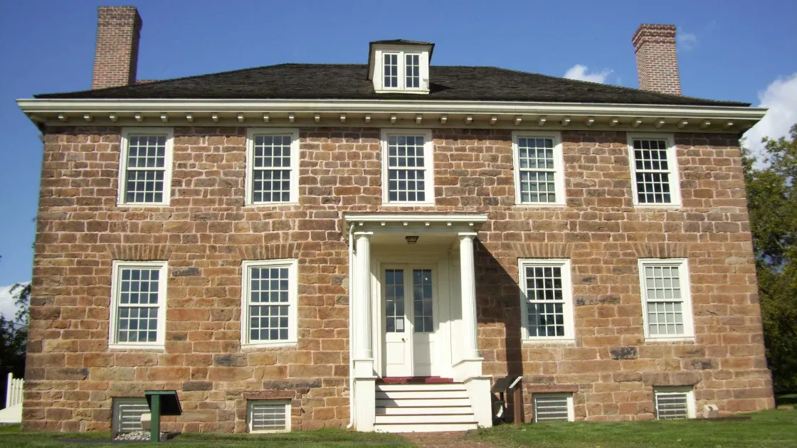 Facade of the Cornelius Low House