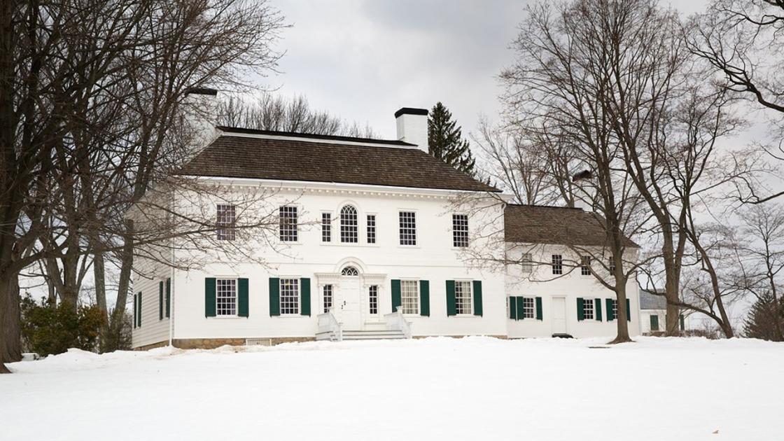 Ford Mansion, at Morristown, in the winter
