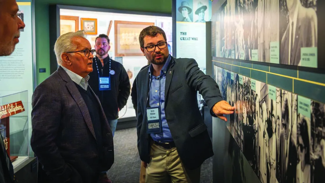 Martin Sheen at the Adams County Historical Society, Gettysburg, Pa.