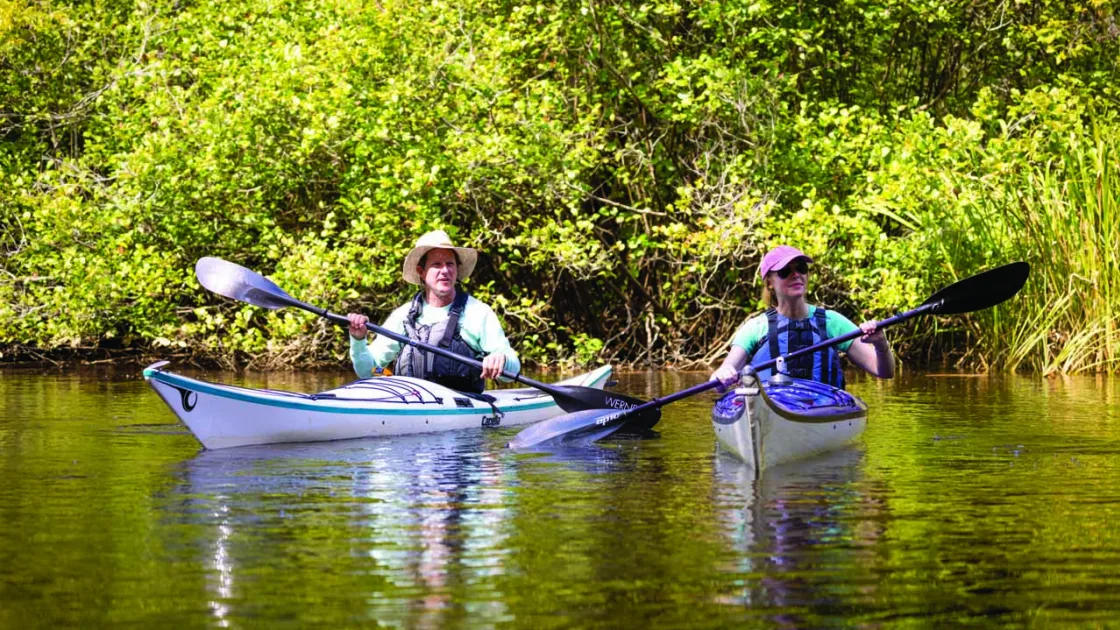Kayaking in the Francis Marion National Forest, Huger, S.C.