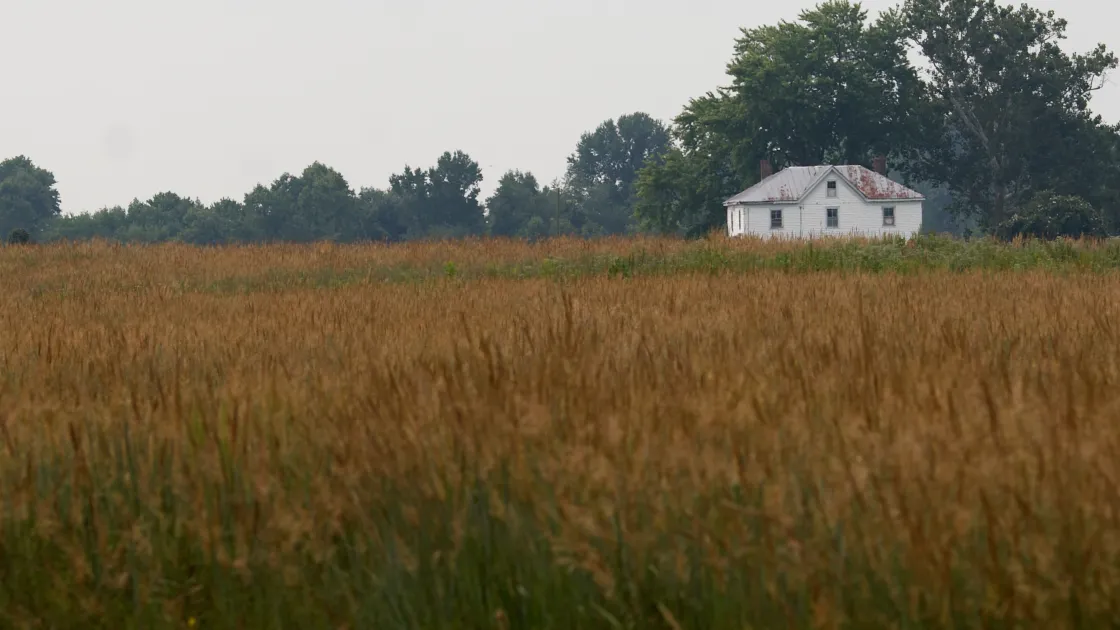 This is an image of the West House at Malvern Hill.