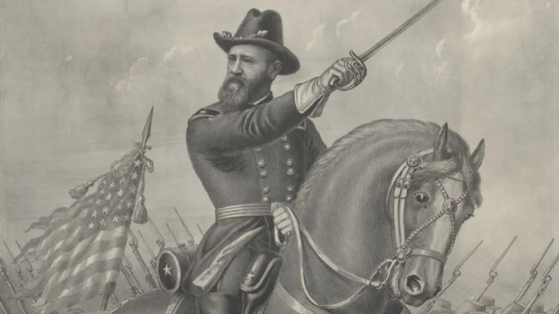 Benjamin Harrison at Van Den Corput's