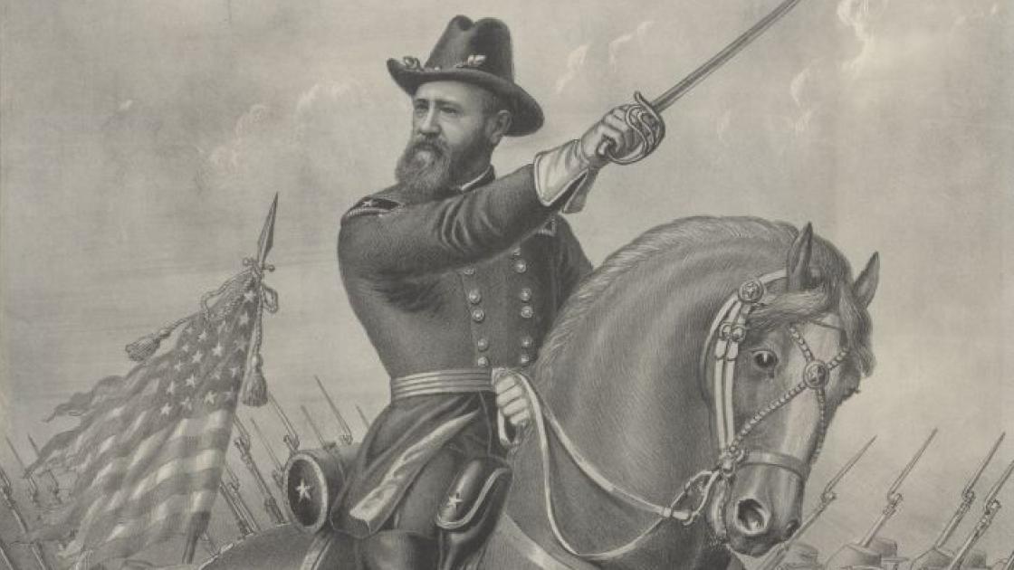 Benjamin Harrison at Van Den Corput's