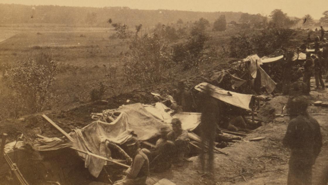 Federal Entrenchments at North Anna