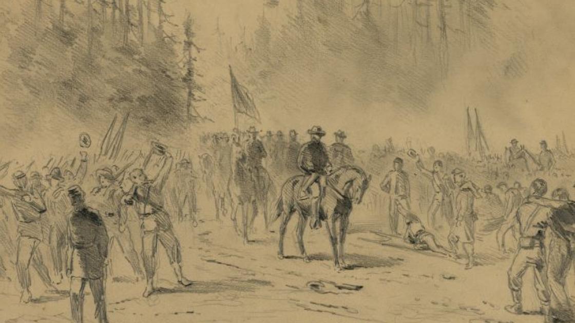 Grant's march to Spotsylvania (700)