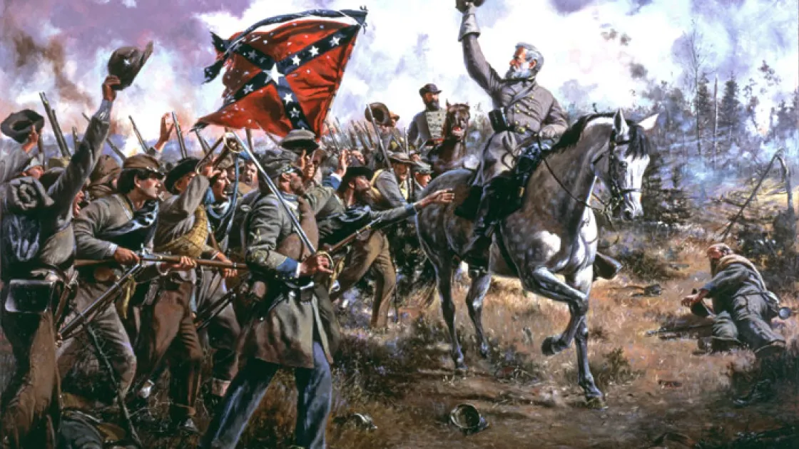 Lee's Texans by Don Troiani