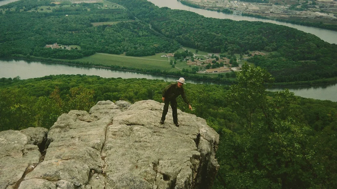 View of Chattanooga from Lookout Mountain