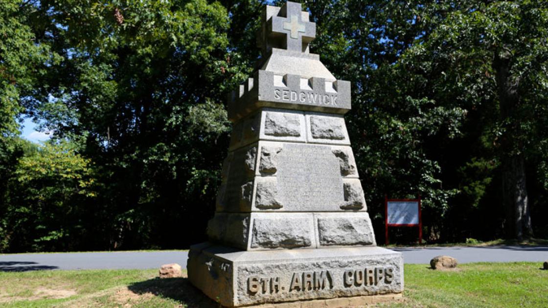 Sedgwick Monument at Spotsylvania