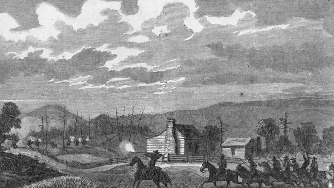 Snake Creek Gap fighting