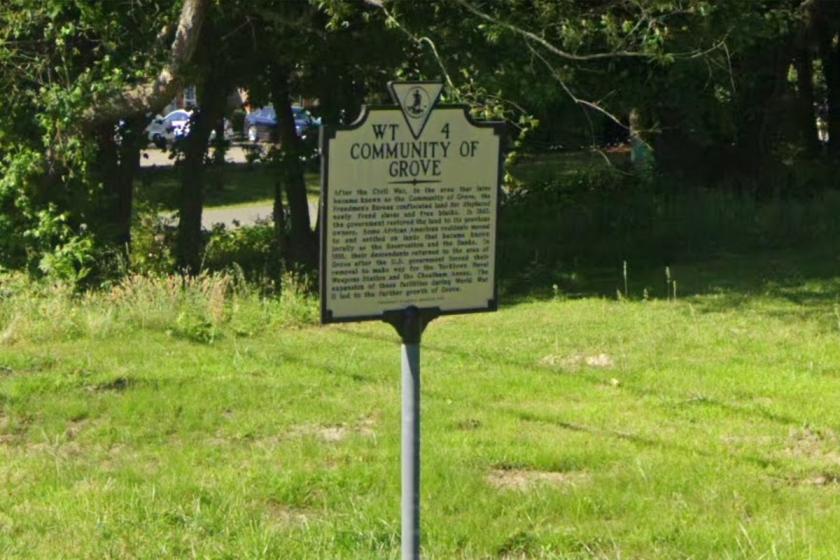 Community of Grove Historical Marker