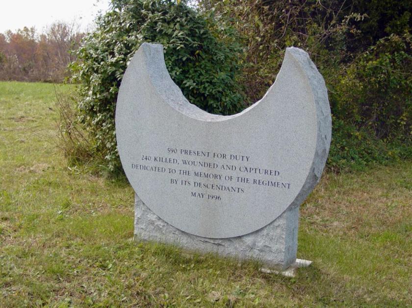 154th New York Regimental Monument at Chancellorsville