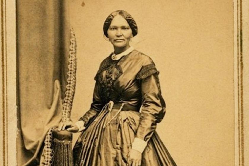 Elizabeth Keckley, 1861, dressmaker to Mary Todd Lincoln.