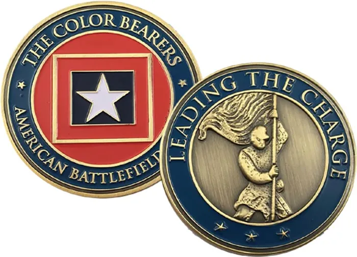 Color Bearer Challenge Coin