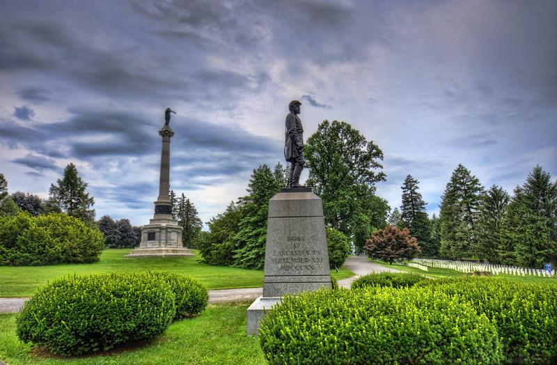 John Fulton Reynolds portrait statue Gettysburg
