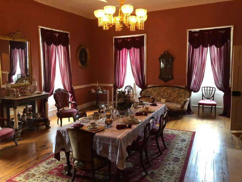 Dining Room of the Royal Governor's Mansion